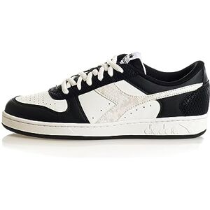 Diadora Femme Magic Basket Low Reptile WN Chaussure de Gymnastique, Black White, 40 EU - Publicité