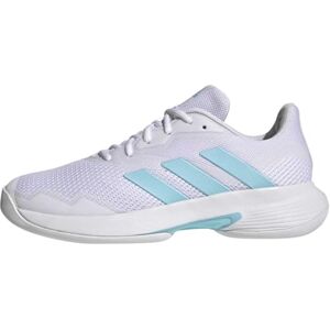 Adidas Femme CourtJam Control Tennis Shoes Chaussure de Marche, FTWR White/Bliss Blue/FTWR White, 40 2/3 EU - Publicité