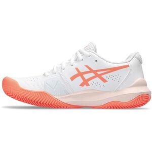 Asics Femme Gel-Challenger 14 Clay Sneaker, White/Sun Coral, 38 EU - Publicité