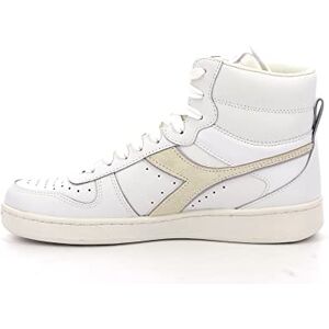 Diadora Femme Magic Basket Mid Leather WN Chaussure de Gymnastique, White Lilac Marble, 40 EU - Publicité