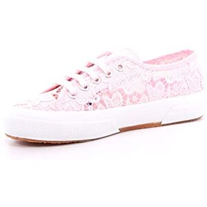 Superga Femme 2750-macramew Chaussures de Gymnastique, Rose (Pink W0i), 42.5 EU - Publicité