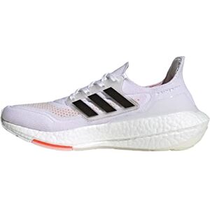 Adidas Femme Ultraboost 21W Chaussures de Running, Blanc/Noir/Rouge (FTWR White Core Black Solar Red), 39 1/3 EU - Publicité