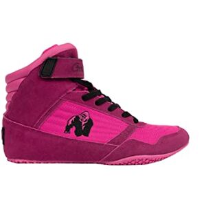 Gorilla WEAR Femme Chaussures Hautes Chaussures de fitness, Rose Bonbon, 37 EU - Publicité