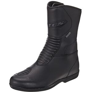 TCX Airtech 3 GTX, Bottes de Randonnée pour Hommes, Bottes de Moto Imperméables avec Membrane Gore-Tex, tissu Respirant et Tige en Microfibre, Fermeture à Glissière et Velcro, Noir - Publicité