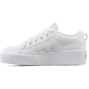 Adidas Femme Nizza Platform Basket, Cloud White, Fraction_39_and_1_Third EU - Publicité