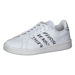 Adidas Femme Grand Court Chaussure de Piste d'athlétisme, Blanc Ftwbla Balcri, 38 EU - Publicité