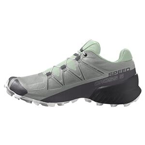 Salomon Speedcross 5 Chaussures de Trail Running pour Femme, Accroche, Stabilité, Fit, Wrought Iron, 39 1/3 - Publicité