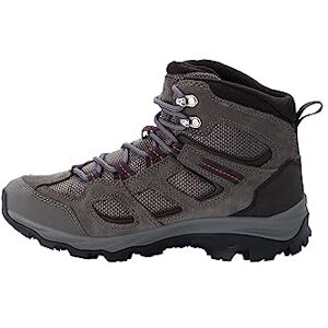 Jack Wolfskin Femme VOJO 3 TEXAPORE MID W Chaussure de Trail, Tarmac Gris / Rose, 36 EU - Publicité