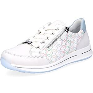 ara Femme Osaka Basket, Cream Pastel Multi Aqua, 36.5 EU Large - Publicité