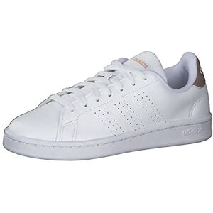 Adidas Femme Advantage Basket, Multicolore Cloud White Copper Met, Fraction_39_and_1_Third EU - Publicité