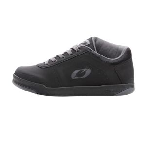 O'NEAL   Chaussures de vélo de Montagne   Downhill   Vegan   Equilibre Entre l'adhérence et Le repositionnement du Pied   Chaussure Pinned Pro Flat Pedal V.22   Adulte   Noir Gris   45 - Publicité