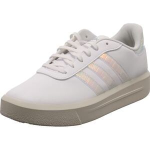 Adidas Femme Court Platform Basket, FTWR White/Almost Pink/Crystal White, 37 1/3 EU - Publicité