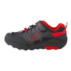 O'NEAL   Chaussures de vélo   VTT DH FR Descente Freeride   système de laçage Rapide pour Ajustement Parfait, aérations en Tissu à Mailles   Chaussures Traverse Flat   Adulte   Noir Rouge   Taille 44 - Publicité