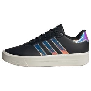 Adidas Femme Court Platform Basket, Core Black/Core Black/Crystal White, 40 2/3 EU - Publicité