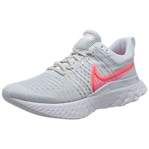 Nike W React Infinity Run FK 2, Chaussure de Course Femme, Pure Platinum BRT Crimson Sunset Pulse Football Grey White, 41 EU - Publicité