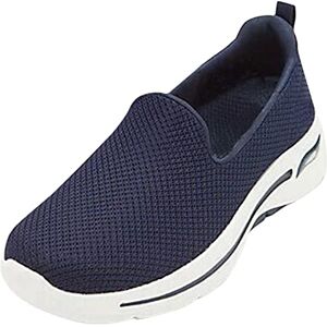 Generic Chaussures De Securite Femmes Chaussures sans Lacet Femmes Minceur Taille Chaussures Mode Air Running Course Chaussures Chaussures de Sport Blanches Femme Respirant Confort Chaussures De Travail - Publicité