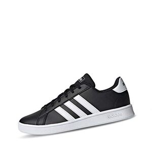 Adidas Mixte enfant Baskets Grand Court K Black White 28 EU - Publicité