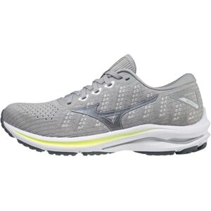 Mizuno Women's Wave Rider 25 Running Shoe, Harbor Mist-Silver, 7.5 - Publicité