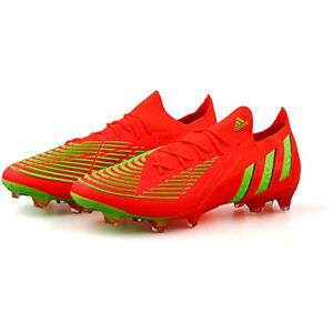 Adidas Mixte Predator Edge.1 L FG Sneaker, Rouge, Fraction_43_and_1_Third EU - Publicité