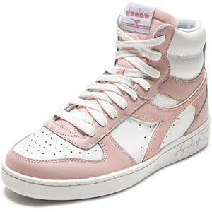 Diadora Femme Magic Basket Mid Leather WN Chaussure de Gymnastique, White Peach Whip, 36.5 EU - Publicité