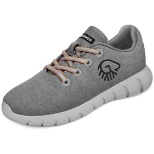 Giesswein Merino Runners Women Gris 38 Baskets Respirantes en Laine mérinos 3D Stretch, Chaussures légères pour Femmes avec Semelle Amovible - Publicité