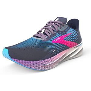 Brooks Femme Hyperion Max Sneaker, Peacoat/Marina Blue/Pink Glo, 42.5 EU - Publicité