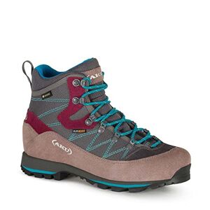 AKU Femme Trekker Lite III Wide GTX W's Chaussures de randonnée, Gris et Rose poudré, 36 EU - Publicité