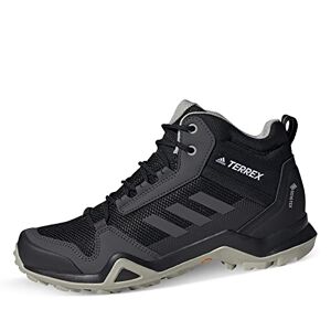 Adidas Femme Terrex AX3 Mid Gore-TEX Hiking Chaussure de Piste d'athlétisme, Core Black/DGH Solid Metal Grey, Fraction_36_and_2_Thirds EU - Publicité