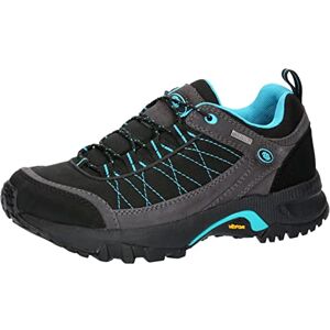 Brütting Femme Mont Egmont Chaussures de Trail, Noir, Gris, Turquoise, 36 EU - Publicité