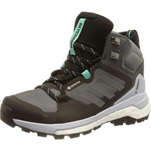 Adidas Femme Terrex Skychaser 2 Mid GTX W Chaussure de Trail, Six Grey Four Halo Silver, Fraction_41_and_1_Third EU - Publicité