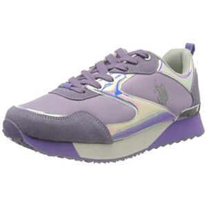 U.S. POLO ASSN. US Polo Association Femme Verona1 Chaussures de Gymnastique, Violet (Lil 060), 40 EU - Publicité