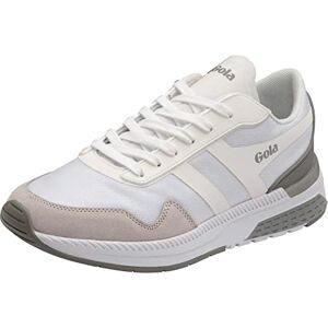 Gola Femme Atomics Road Running Shoe, White Grey, 40 EU - Publicité