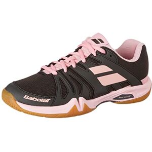 Babolat Shadow Team Women 2020 Black 8 (42) – Chaussures Femme pour Badminton, Fitness, Sports d'intérieur, Pivoine Noire - Publicité