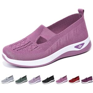 Susenstone Chaussures Femmes Baskets OrthopéDiques à Plateforme pour Femmes, Chaussuresde Sport Maille AntidéRapantes Jogging Baskets OrthopéDiques De Course LéGèRes Et Respirantes Fitness Gym Outdoor - Publicité