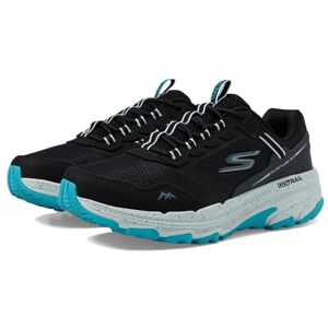 Skechers Femme GO Run Trail Altitude 2.0 Ravine, Bordure Aqua en Cuir Noir, 40 EU - Publicité