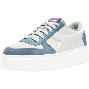 Diadora Femme Magic Bold Puffy WN Chaussure de Gymnastique, Grey Alaska Blue Mirage, 40 EU - Publicité