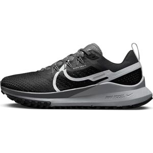 Nike Femme React Pegasus 4 Women's Trail Running Shoes, Black/Aura-Dark Grey-Wolf Grey, 42.5 EU - Publicité