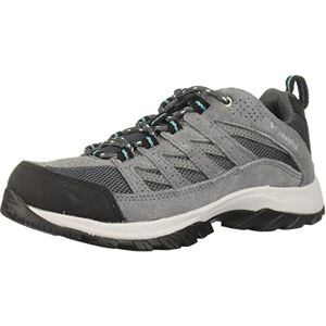 Columbia Women's Crestwood Trail Running Shoe, Graphite/Pacific Rim, Numeric_7 Wide - Publicité