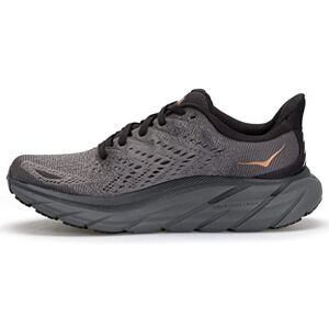 HOKA Women's Clifton 8 Running Shoes in Anthracite/Copper, Size 7 - Publicité