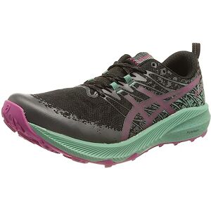 Asics Fujitrabuco Lite 2 Chaussure de Course de Trail Running pour Femme Noir Azur 40.5 EU - Publicité