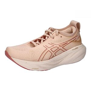 Asics Nimbus 25 Donna Chaussures de Course Rose Beige - Publicité