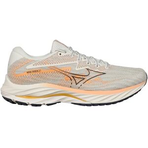 Mizuno Femme Wave Rider 27 (W) Chaussures de Running, Snow White Nightshadow Blue Coral Reef, 40 EU - Publicité