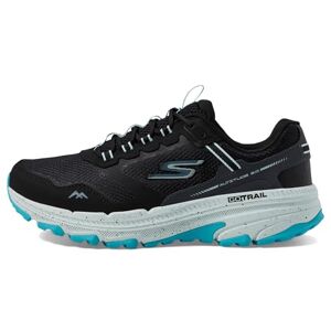 Skechers Femme GO Run Trail Altitude 2.0 Ravine, Bordure Aqua en Cuir Noir, 40 EU - Publicité