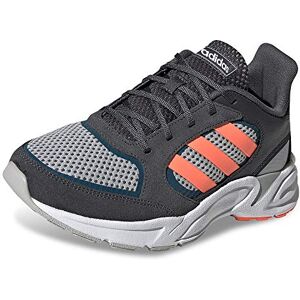 Adidas Femme 90s Valasion Chaussure de Course, Noir Noir/Corail Signal/Gris Dove, 37 1/3 EU - Publicité