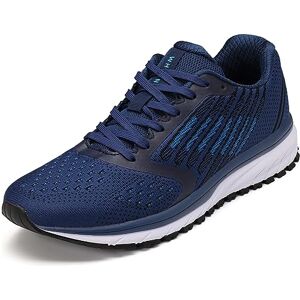 WHITIN Chaussures de Course Running Homme Femme Baskets Mode Sports Fitness Compétition Trail Entraînement Outdoor Sneakers Bleu 40 - Publicité