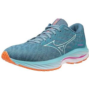 Mizuno Mixte Wave Rider 26 Chaussure de Course sur Route, Antigua Sand/White/Light Orange, 42.5 EU - Publicité