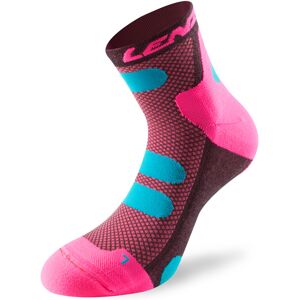 Chaussettes de compression basses Lenz 4.0 Rose 39/41 Mixte