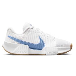 Chaussures de tennis pour femmes Nike Zoom GP Challenge Pro - white/light blue/sail/gum light brown blanc 37,5 female - Publicité