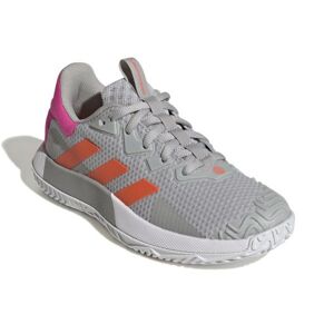 Chaussures de tennis pour femmes Adidas Sole Match Control W - grey two/solar orange/team shock pink gris 42 female - Publicité