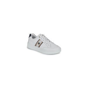 Baskets basses Tommy Hilfiger COURT SNEAKER WITH WEBBING Blanc 36 femmes - Publicité